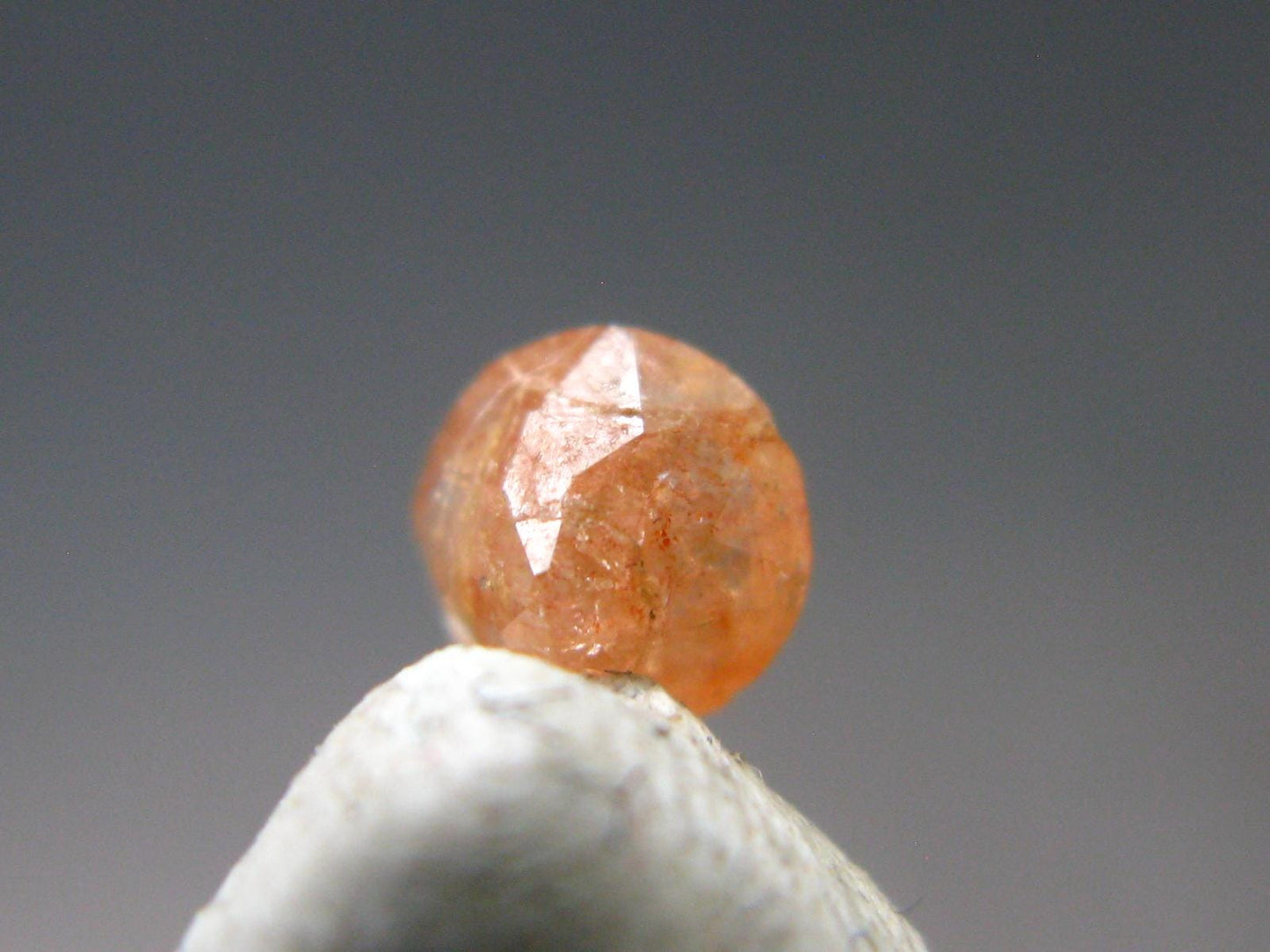 Rare Gem Gmelinite Cut Stone from Canada - 0.26 Carats