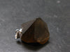 Natural Unheated Citrine Crystal Silver Pendant from Congo - 8.14 Grams