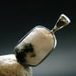 Phenakite Phenacite Crystal Silver Pendant From Russia - 0.7" - 1.27 Grams