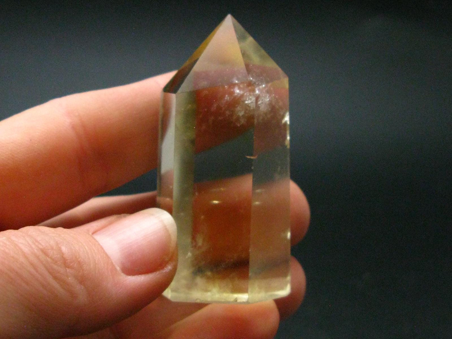 Nice Large Citrine Obelisk from Brazil - 1.9"