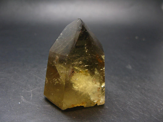 Citrine Unheated Polished Crystal From Brazil - 2.3" - 149.34 Grams