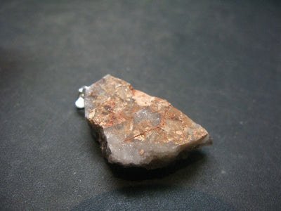 Rare Auralite Super 23 Large Cluster Amethyst Silver Pendant From Canada - 1.4" - 6.12 Grams