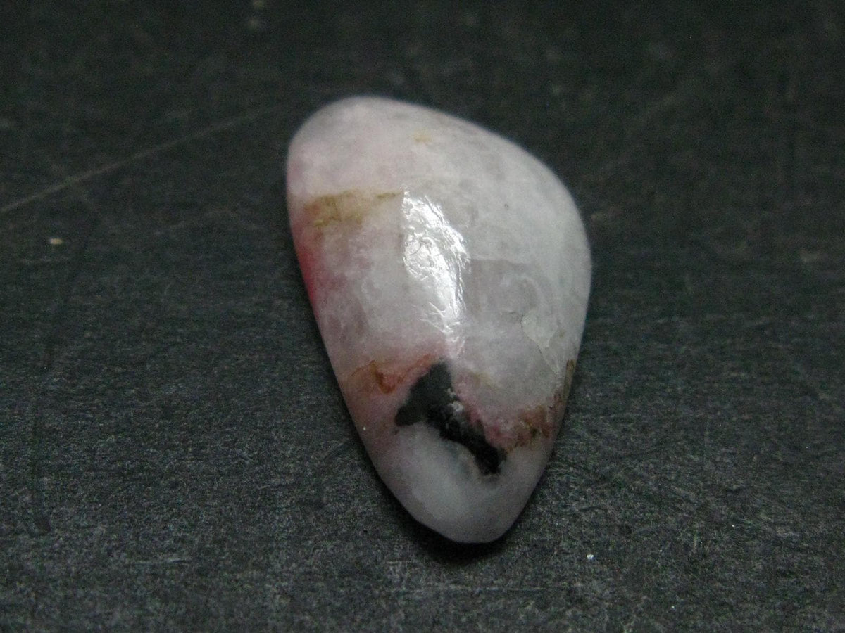 Rare Pink Tugtupite Tumbled Piece From Greenland - 7.40 Carats - 0.8"