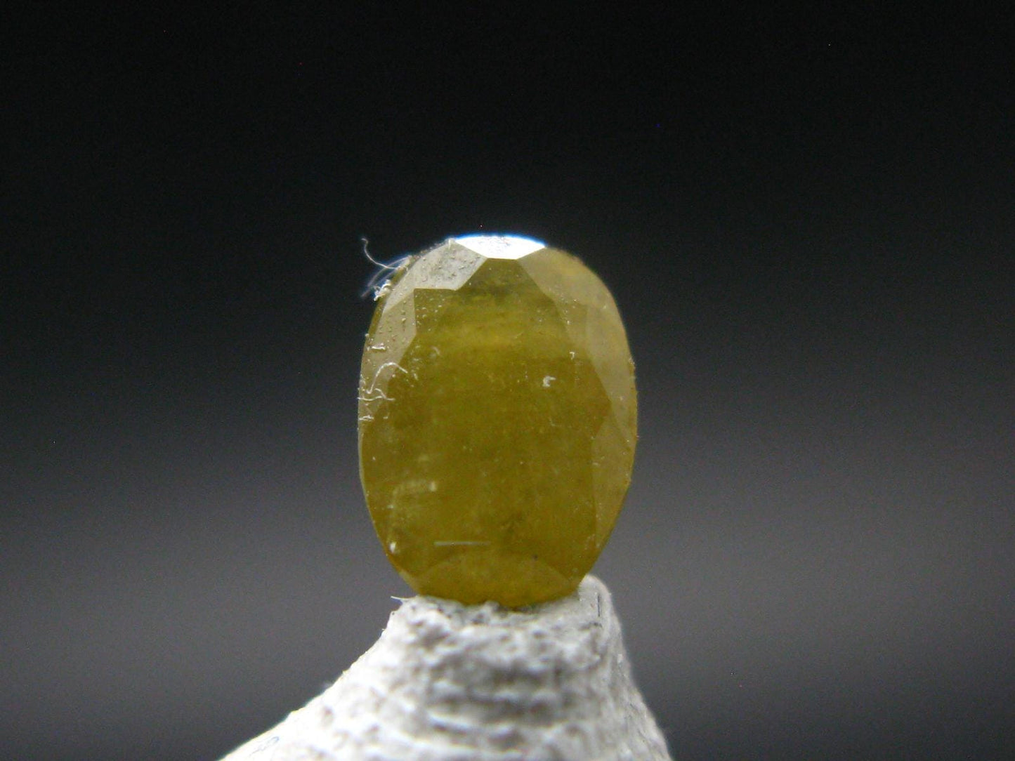 Rare Gem Siderite Cut Stone from Bolivia - 0.42 Carats