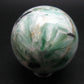 Russian Treasure from the Earth!! Pastel Emerald-Green Noble Talc & Hematite Sphere from Russia - 142 Gram - 1.8"