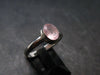 Pink Beryl!! Amazing Natural Faceted Morganite Silver Ring From Brazil - Size 8 - 2.72 Grams
