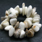 Barite Genuine Bracelet ~ 7 Inches ~ 12mm Tumbled Beads