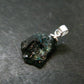Blue Lazulite Silver Pendant From Pakistan - 0.8" - 1.03 Grams