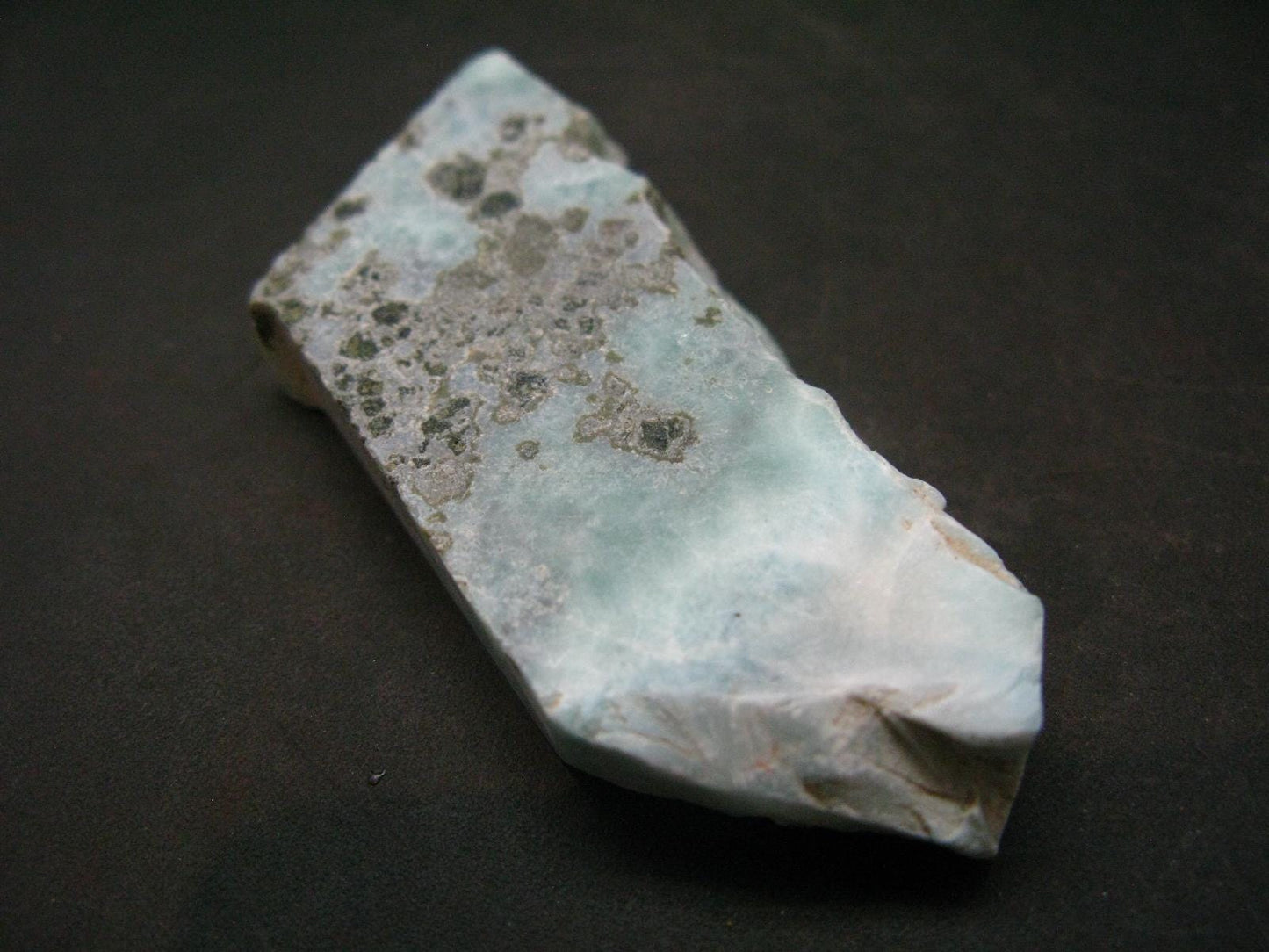 Larimar Polished Slab From Dominican Republic - 2.4"