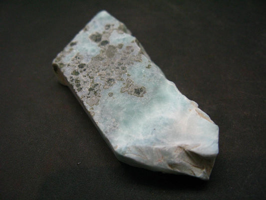 Larimar Polished Slab From Dominican Republic - 2.4"
