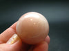 Bicolor Pink Morganite & Blue Aquamarine Sphere Ball From Brazil - 1.2" - 41.82 Grams