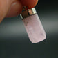 Very Nice Pink Morganite Silver Pendant From Brazil - 1.2" - 3.0 Grams