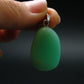 Chrysoprase Silver Pendant From Australia - 1.5" - 7.33 Grams