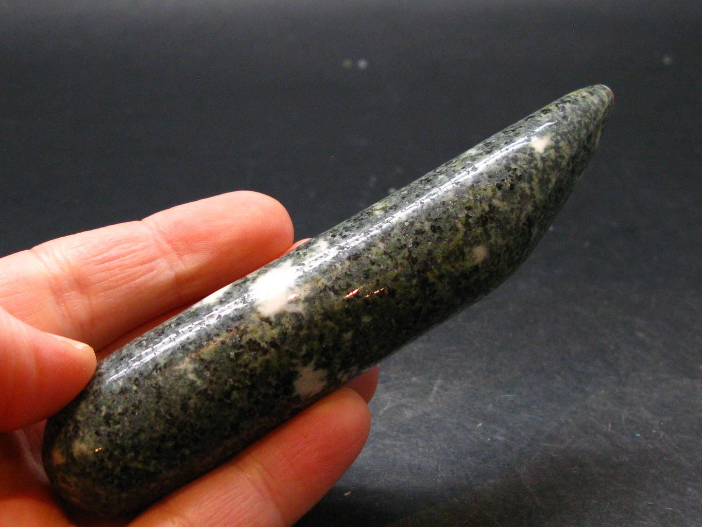 Rre Stonehenge Bluestone Wand From Wales UK - 4.4" - 99.27 Grams
