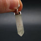 Gem Libyan Desert Glass Tektite Pendant Sterling Silver from Libya - 1.4" - 2.81 Grams