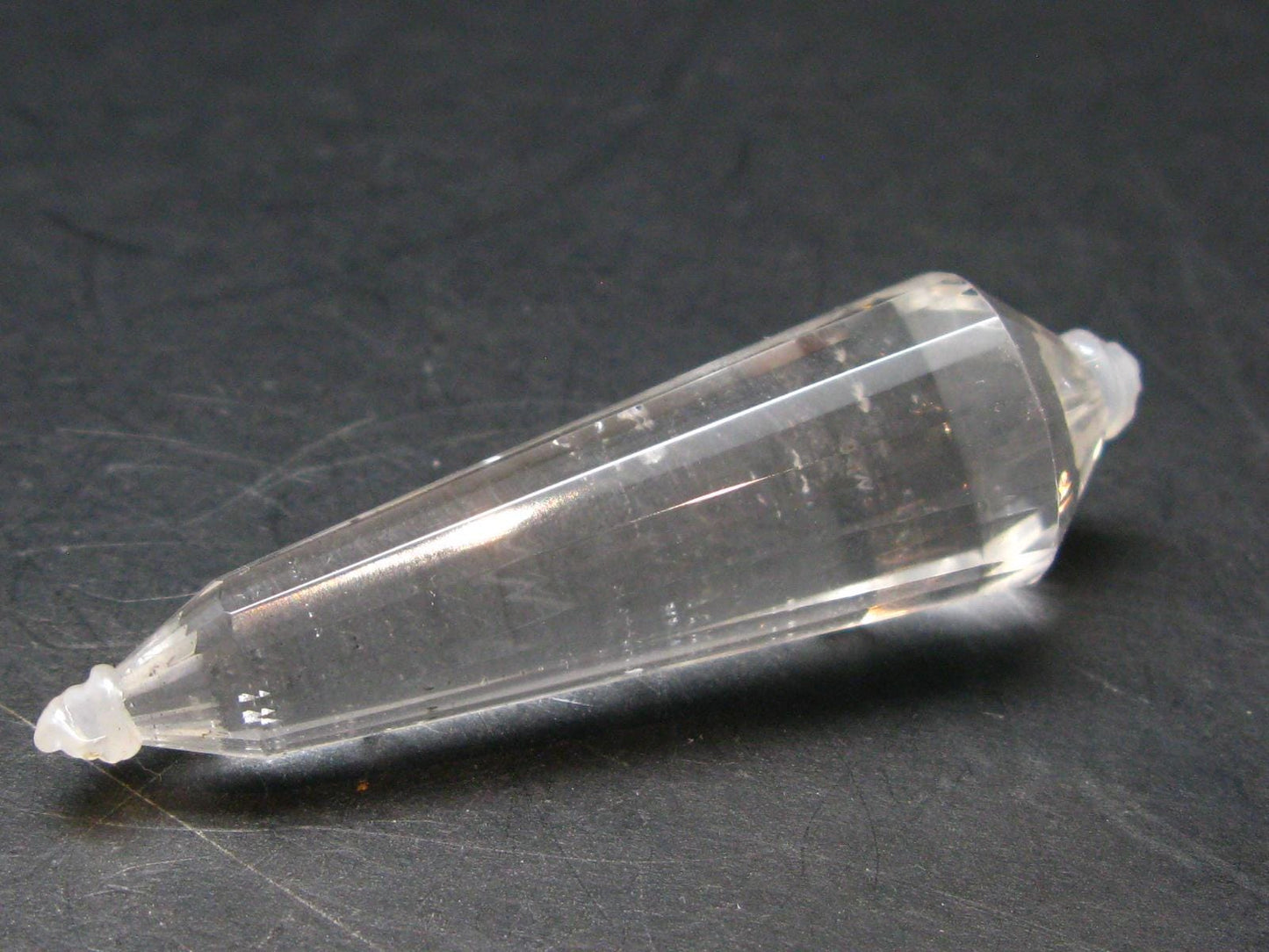 Perfect Quartz Vogel Crystal Healing Wand - 2.5" - 22.17 Grams
