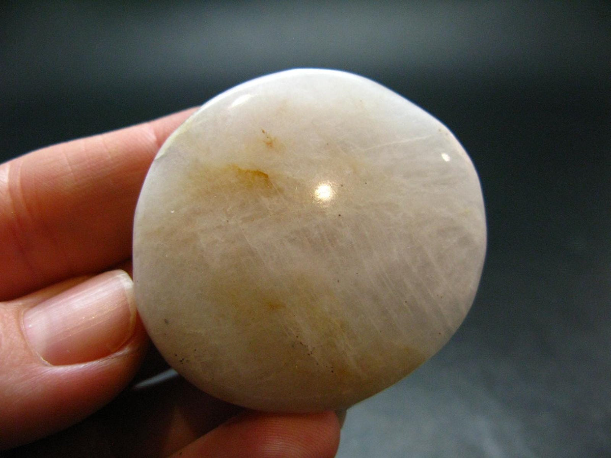 Rare Cryolite Tumbled Stone From Greenland - 1.8" - 19.67 Grams