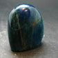 Neon Blue Apatite Tumbled Stone from Madagascar - 116.51 Grams - 1.9"