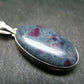 Ruby & Kyanite Silver Pendant From India - 8.22 Grams
