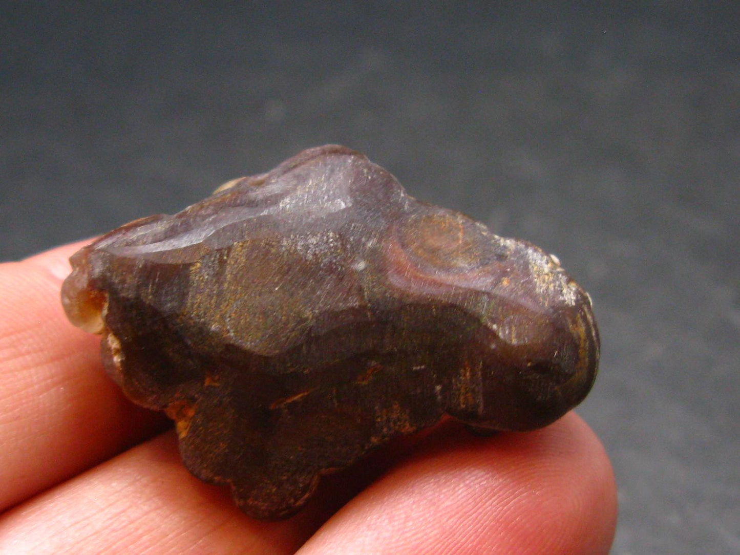 Fire Agate Crystal From Mexico - 1.2" - 8.93 Grams