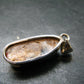 Dioptase Crystal Silver Pendant from Congo - 6.35 Grams - 1.4"