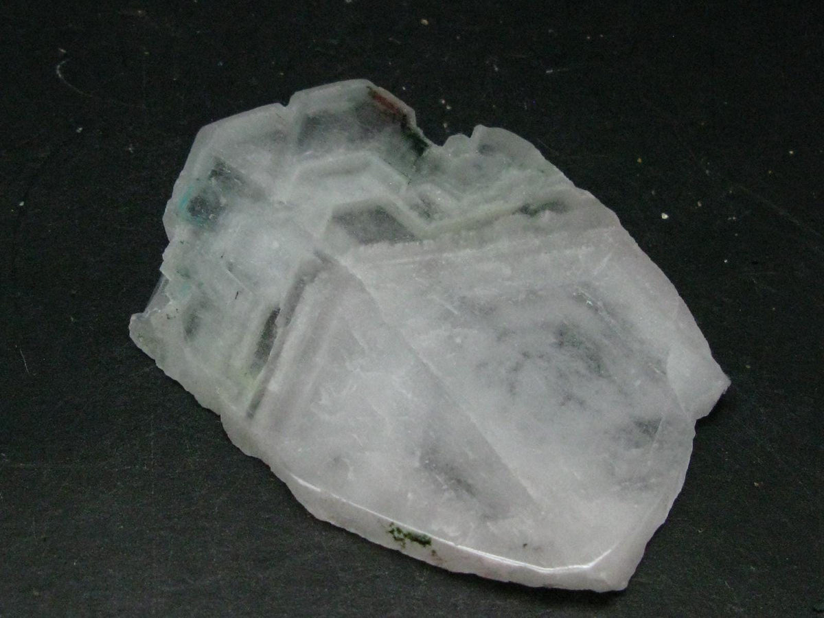 Rare Ajoite in Quartz Crystal Slice from South Africa - 0.9" - 34.62 Grams