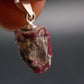 Bixbite Red Emerald Beryl Silver Pendant From Utah USA - 5.65 Carats - 0.7"