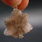 Terminated Aragonite Crystal Silver Pendant from Spain - 1.1" - 5.97 Grams