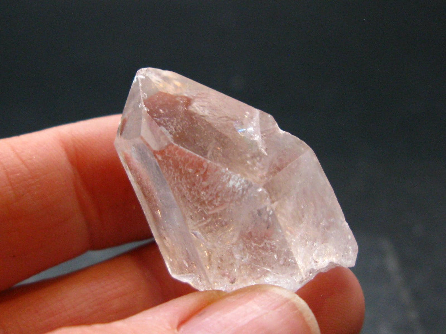 Record Keeper Lemurian Seed Quartz Crystal From Brazil - 1.1"