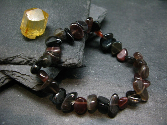 Scapolite Genuine Bracelet ~ 7 Inches ~ 10mm Tumbled Beads