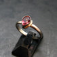 Pink Tourmaline Silver Ring From Brazil - 2.16 Grams - Size 6