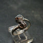 Large Meteorite Campo Del Cielo Sterling Silver Ring From Argentina - 2.58 Grams - Size 7