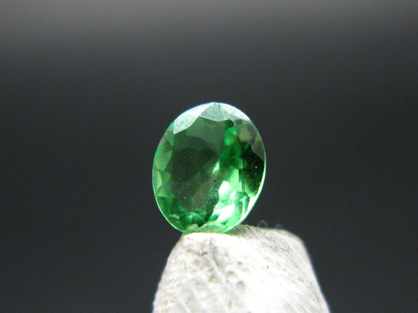Gem Tsavorite Tsavolite Garnet Cut Stone From Tanzania - 0.48 Carats