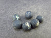 Lot of 6 Covelite Little Balls From Peru - 4.66 Grams