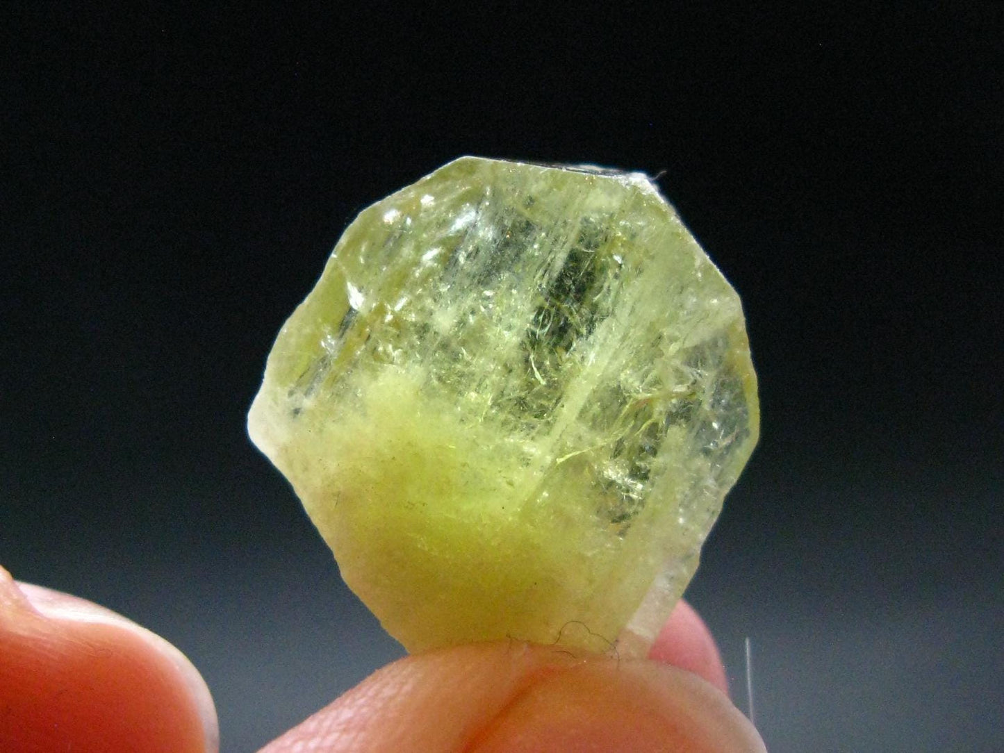 Brazilianite Crystal From Brazil - 0.8" - 4.78 Grams