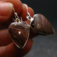 Laguna Lace Agate 925 Silver Earrings - 5.65 Grams