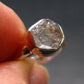 Gray Herderite Silver Ring from Africa - Size 6 - 1.93 Grams