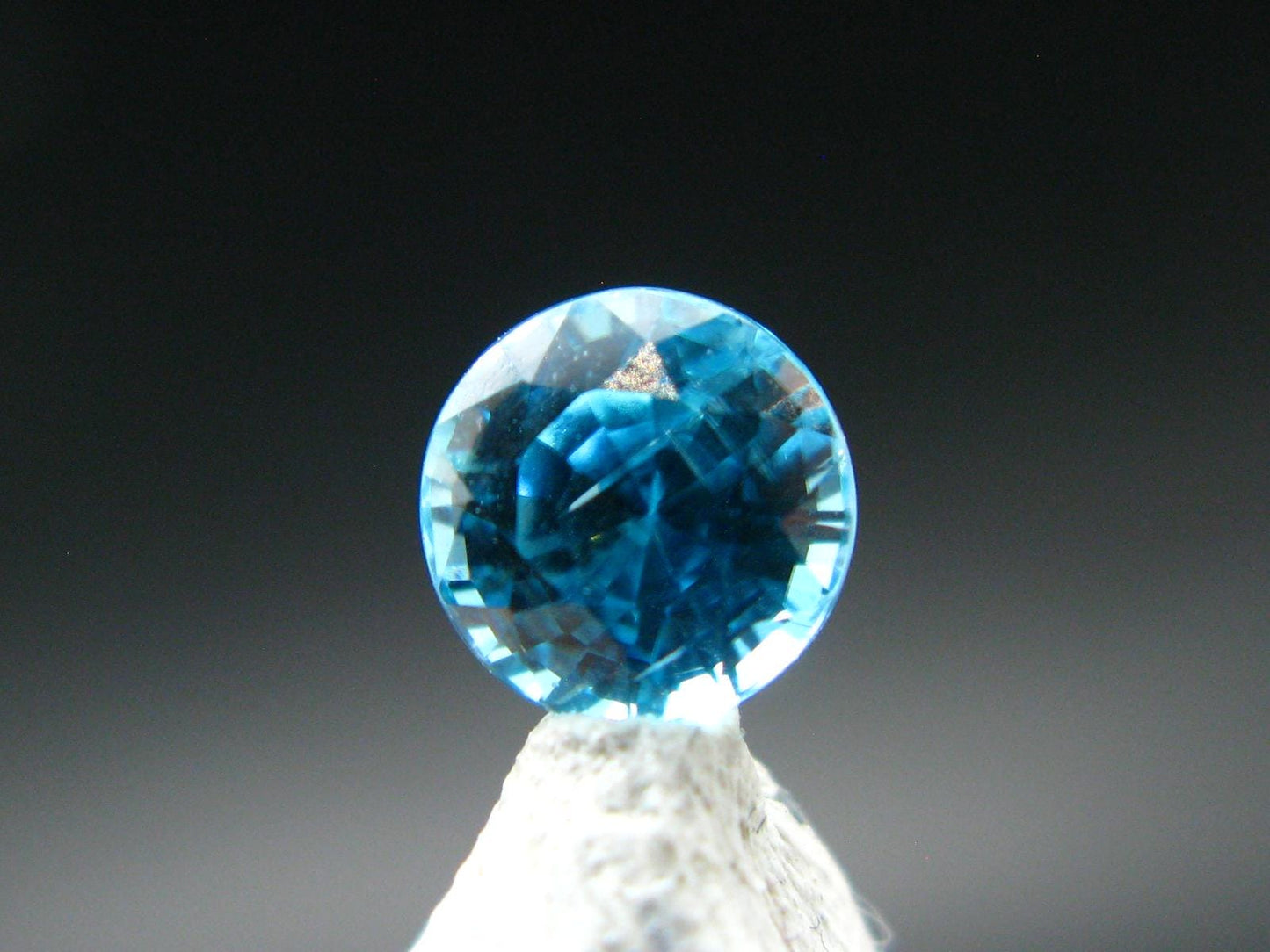 Gem Blue Zircon Cut Stone From Cambodia - 1.50 Carats