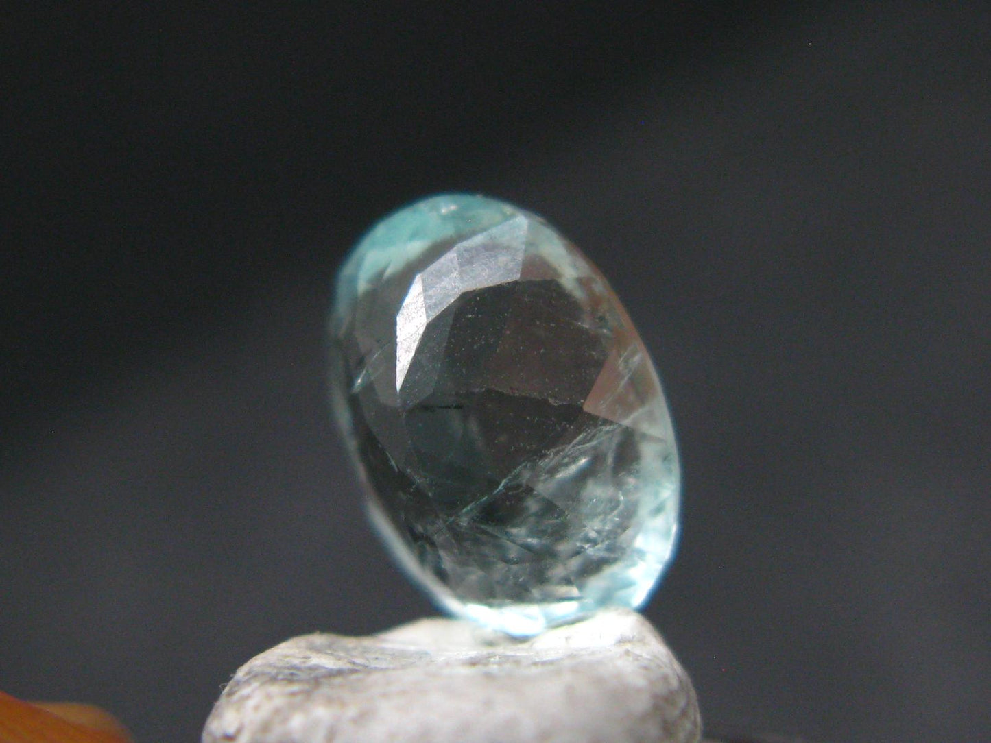 Gem Blue Amblygonite Cut Stone From Brazil - 1.71 Carats