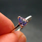 Tanzanite (Zoisite) Sterling Silver Ring - 0.94 Grams - Size 7