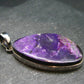 Sugilite Silver Pendant From South Africa - 1.9"