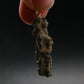 Fulgurite Lightning Rock Silver Pendant From USA - 1.5" - 1.45 Grams
