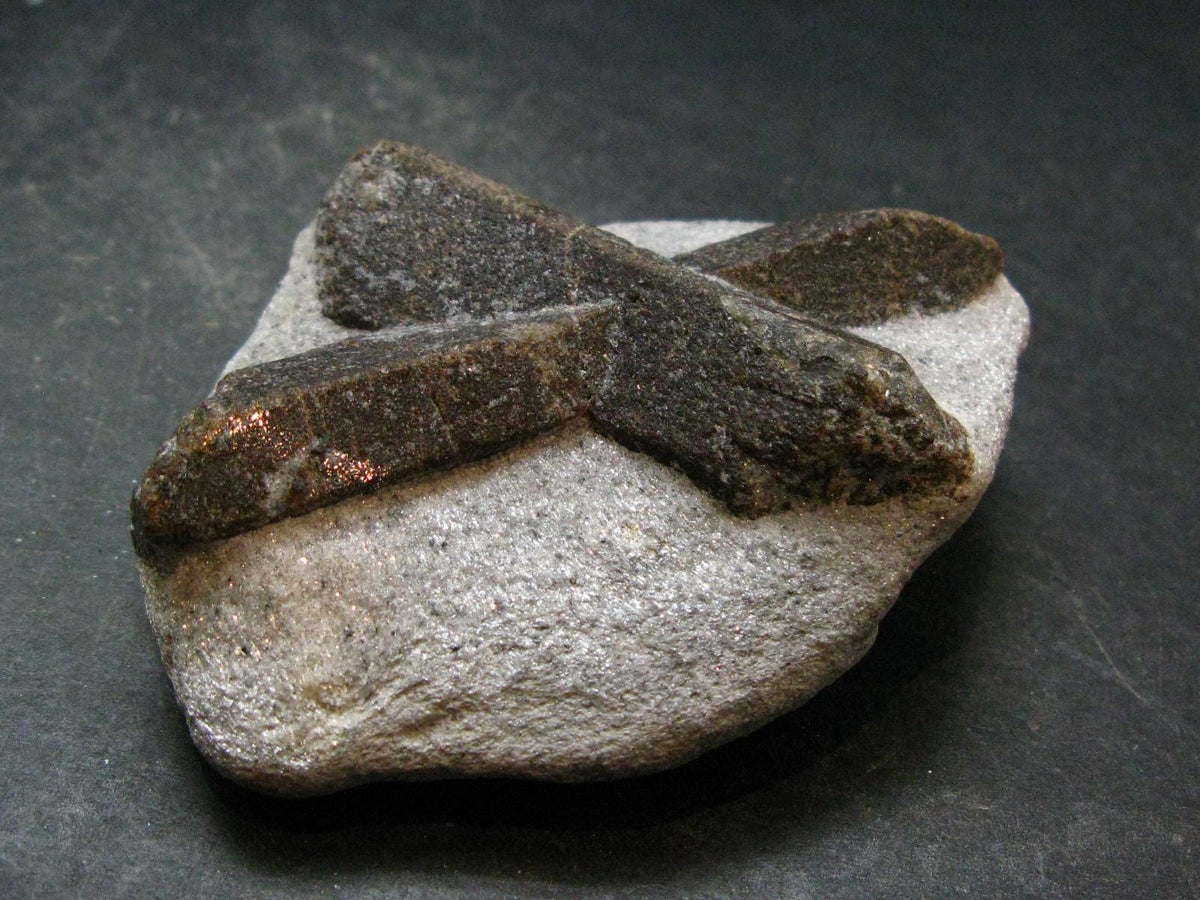 A Perfect Staurolite Crystal from Russia - 3.0" - 167.82 Grams