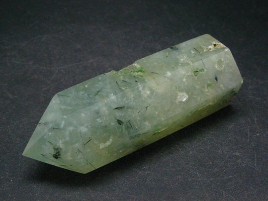 Unusual Green Prehnite Prenite Obelisk from Australia - 2.9"