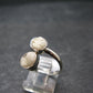 Phenakite Phenacite Crystal Silver Ring From Russia - Size 9 - 2.53 Grams