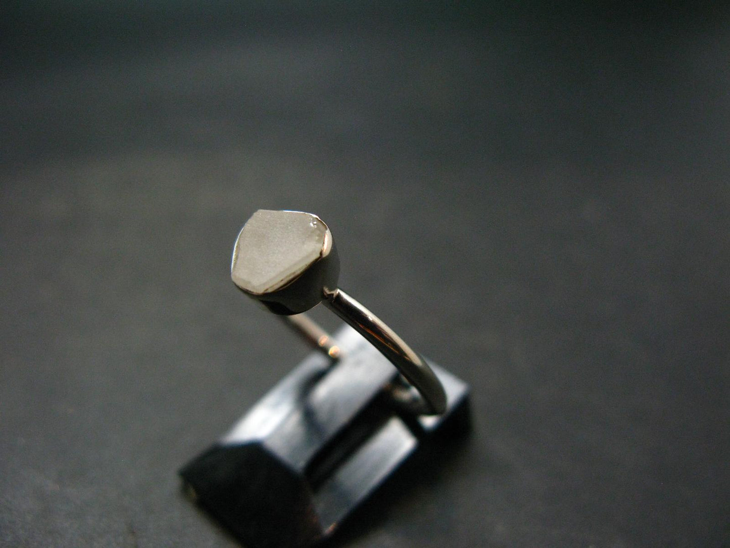 Phenakite Phenacite Sterling Silver Size 6 Ring from Nigeria - 1.73 Grams