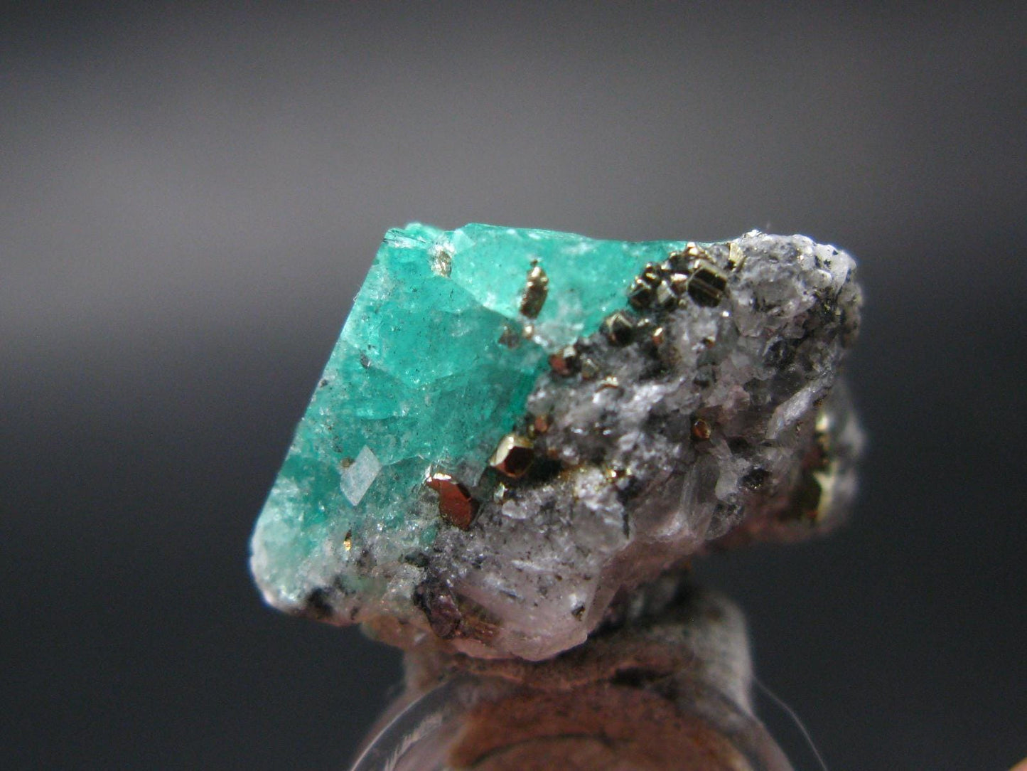 Emerald Beryl Crystal On Matrix From Colombia - 0.9"- 5.05 Grams