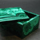 ich Vibrant Green Malachite Box From Congo - 2.7" - 274.12 Grams