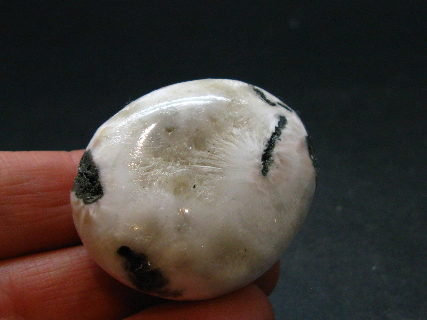 Natrolite Tumbled Stone from Indonesia - 1.4" - 20.0 Grams