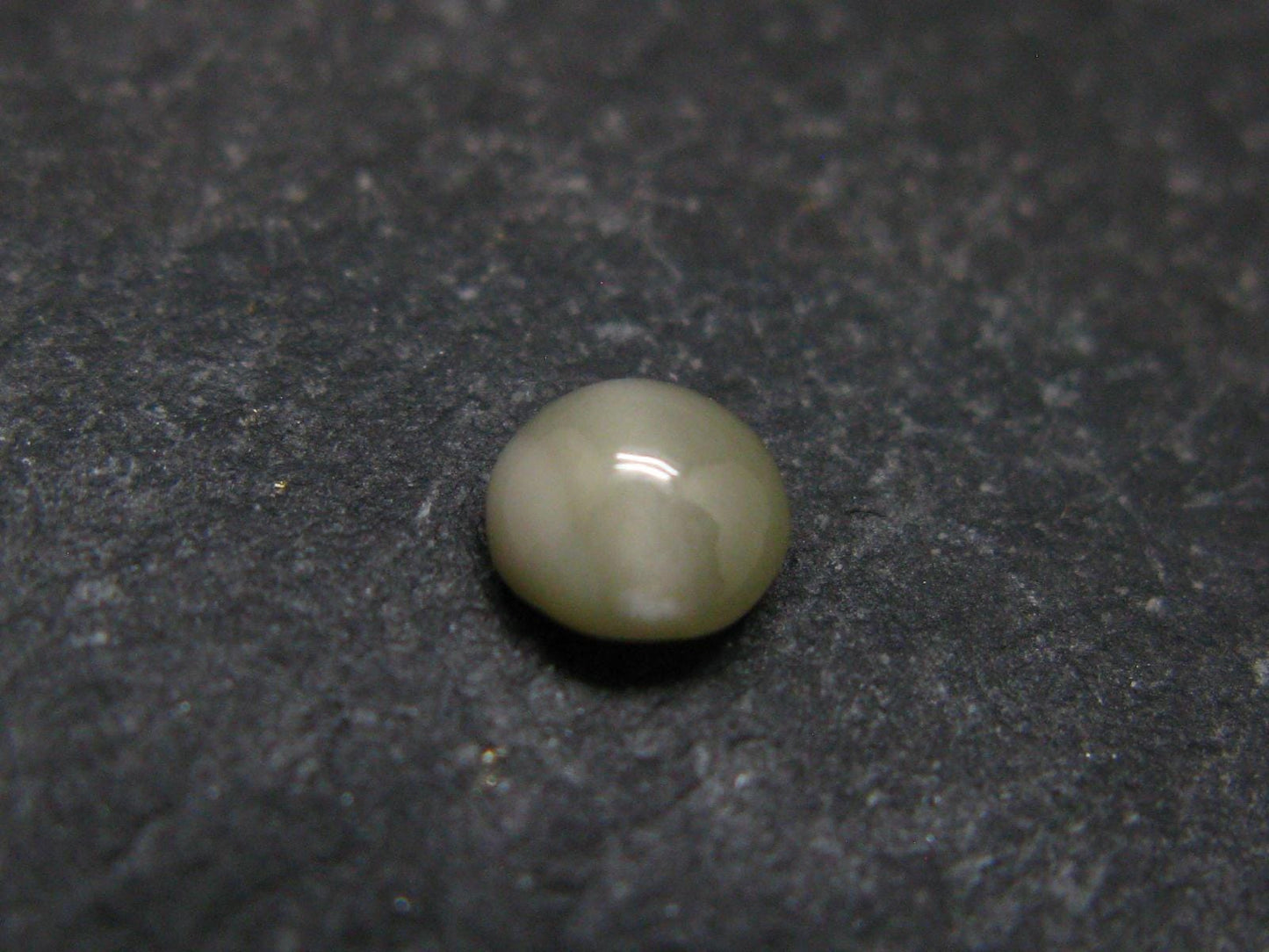 Rare Gem Chrsyoberyl Cats Eye Cabochon from India - 0.56 Carats